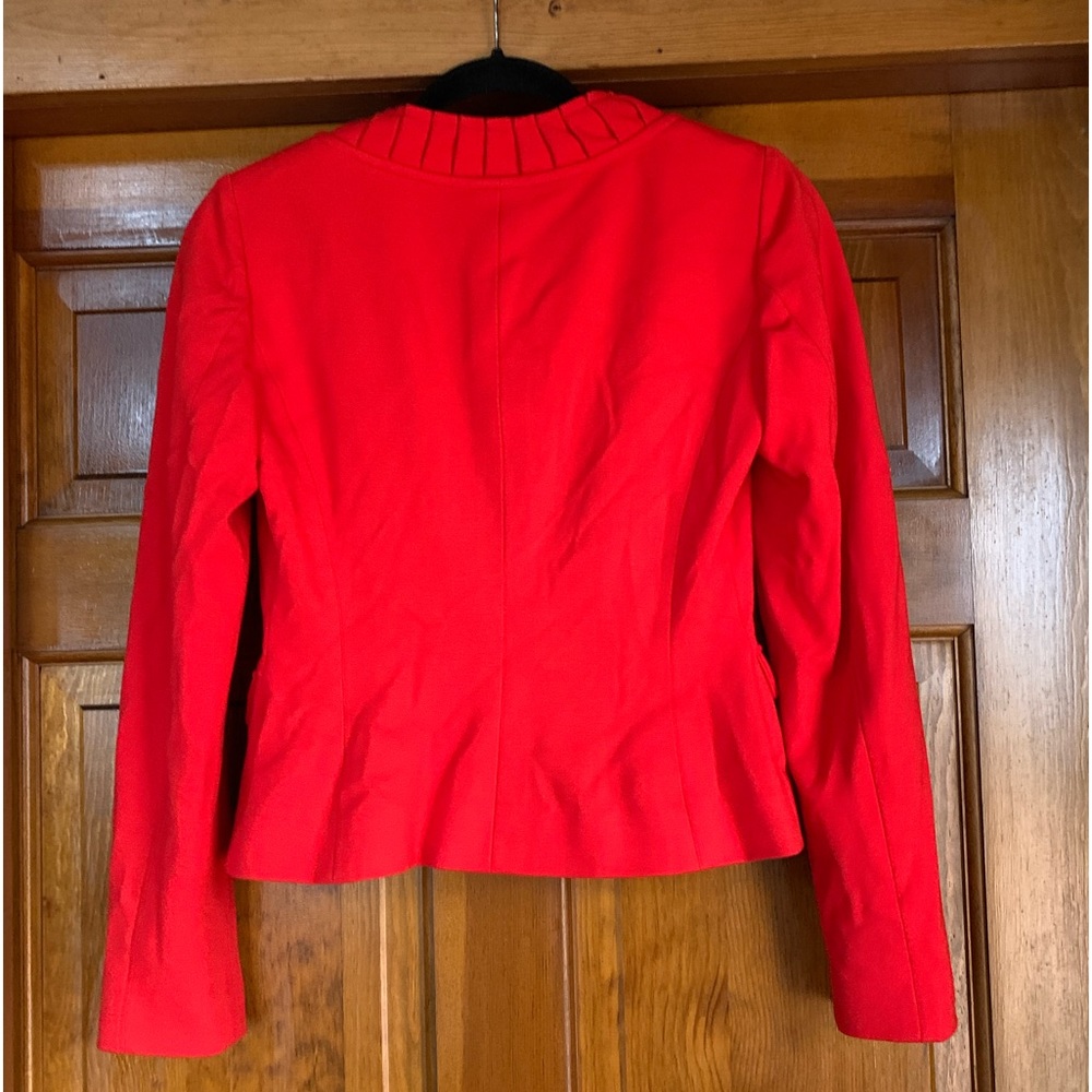 Etcetera Impulses - Snap Front Short Jacket. Red … - image 5